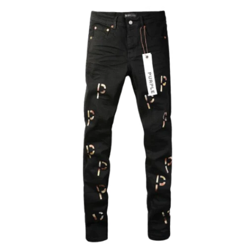 Purple Jeans Black P