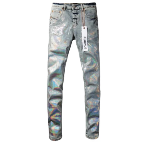 Purple Jeans Grey Rainbow