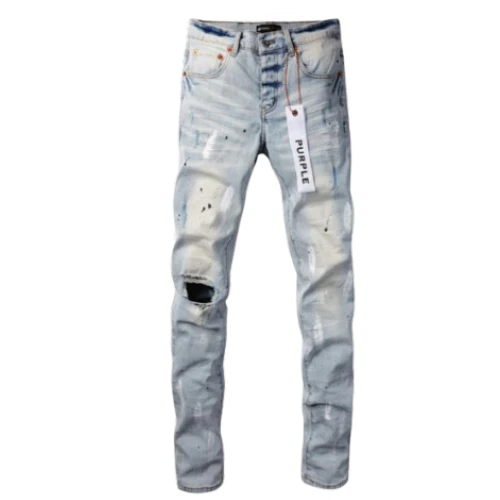 Purple Jeans Light Blue