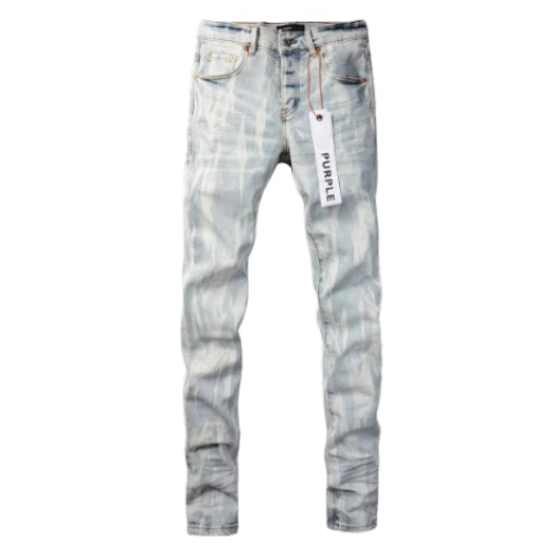Purple Jeans Light Blue White