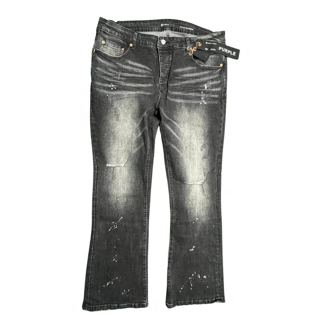 Purple Skinny Jeans Black