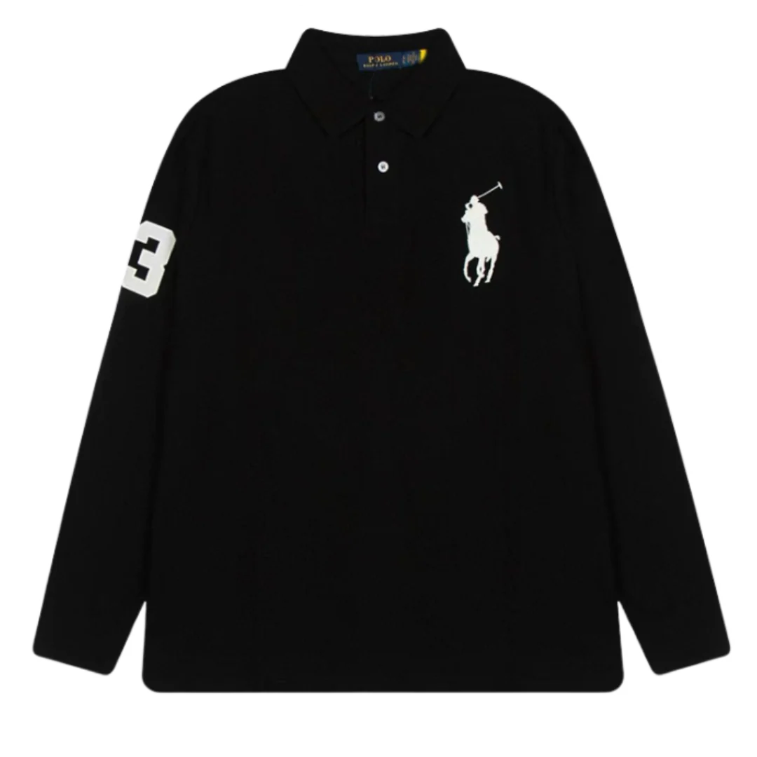 Ralph Lauren 3 Polo Shirt Black