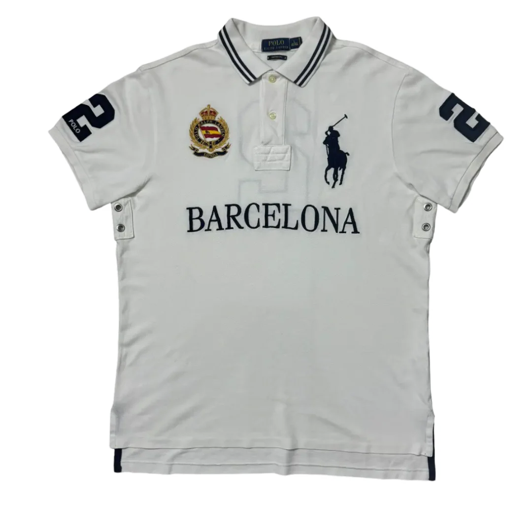 Ralph Lauren Chief Keef Barcelona Polo Shirt White