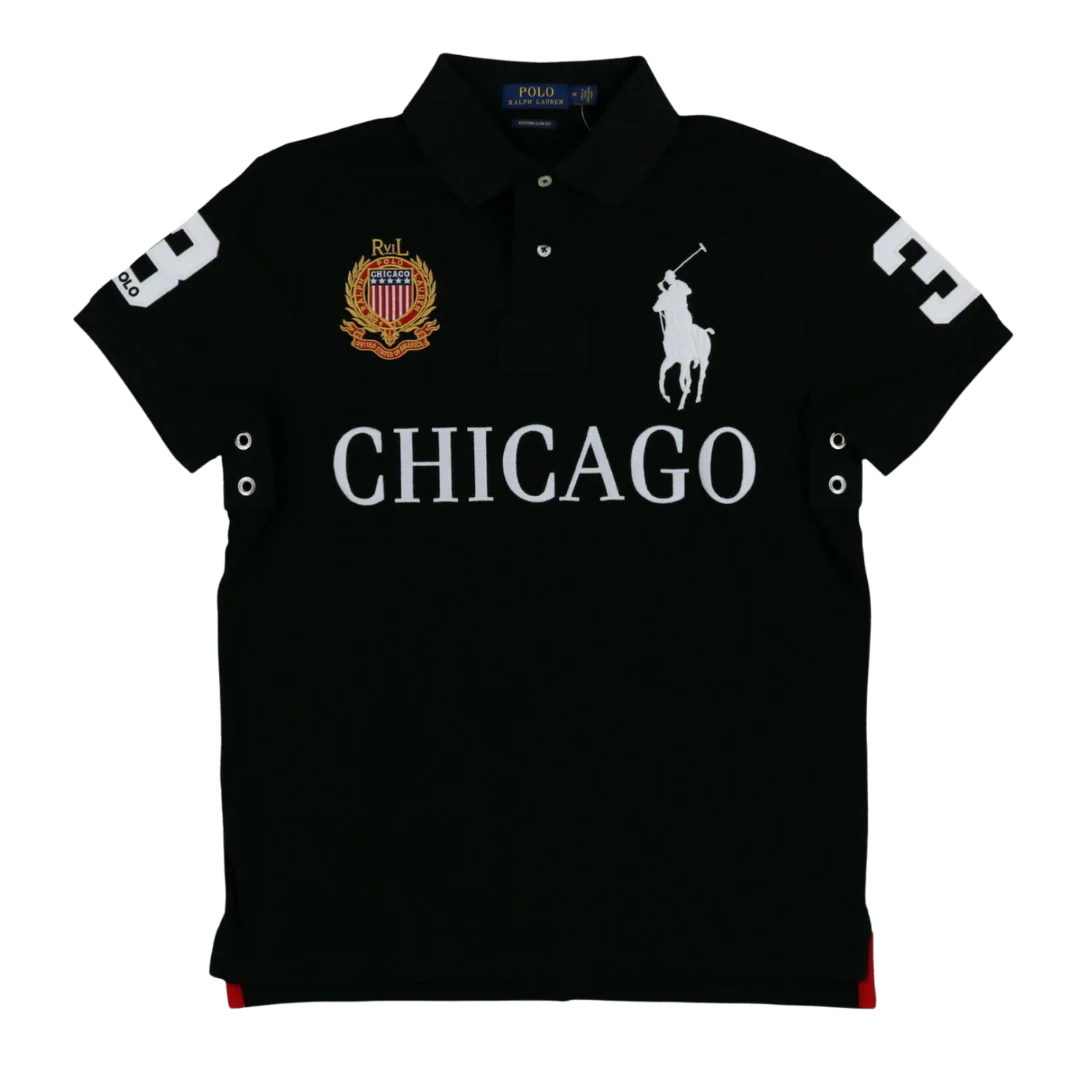 Ralph Lauren Chief Keef Chicago Polo Shirt Black
