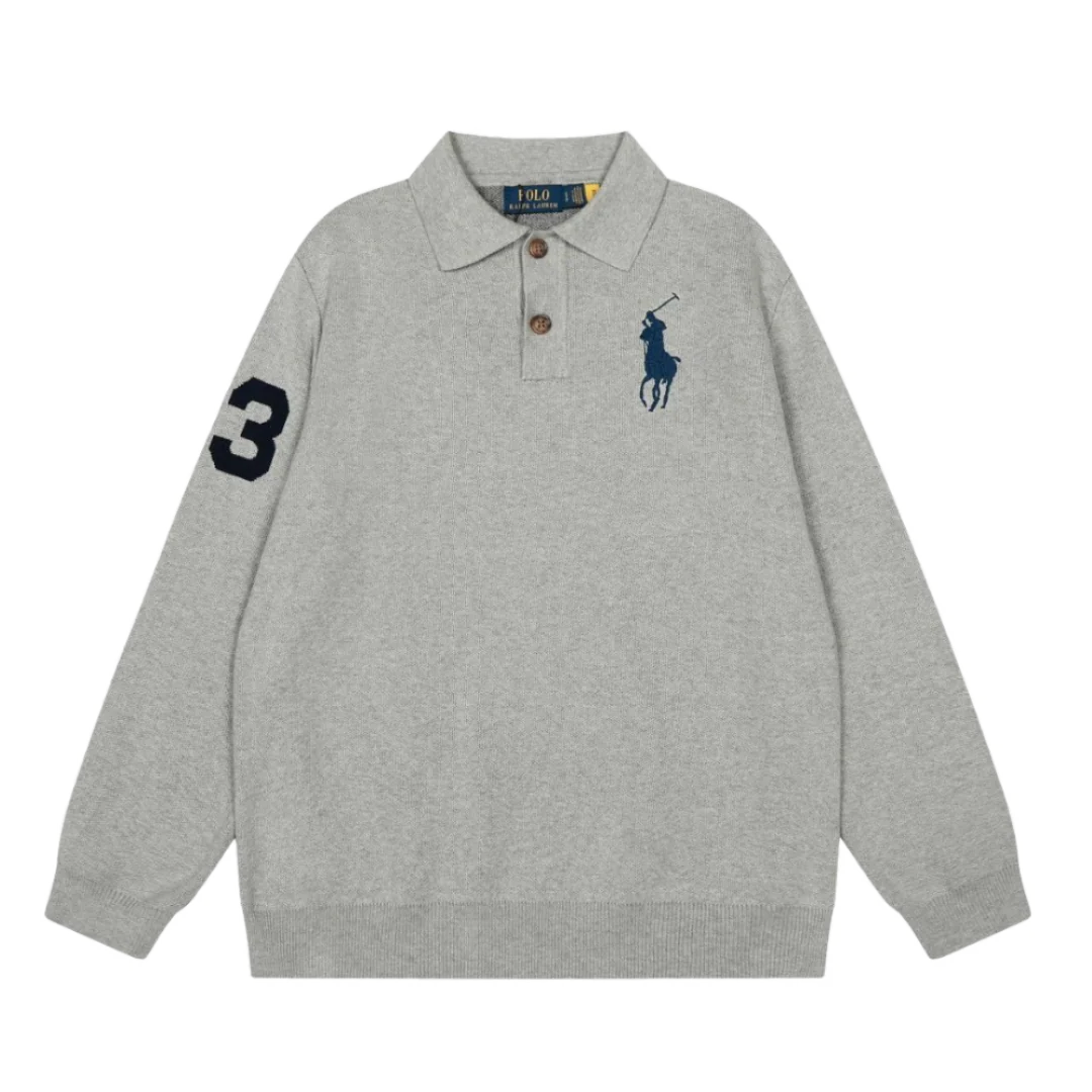 Ralph Lauren Crewneck Sweater Grey