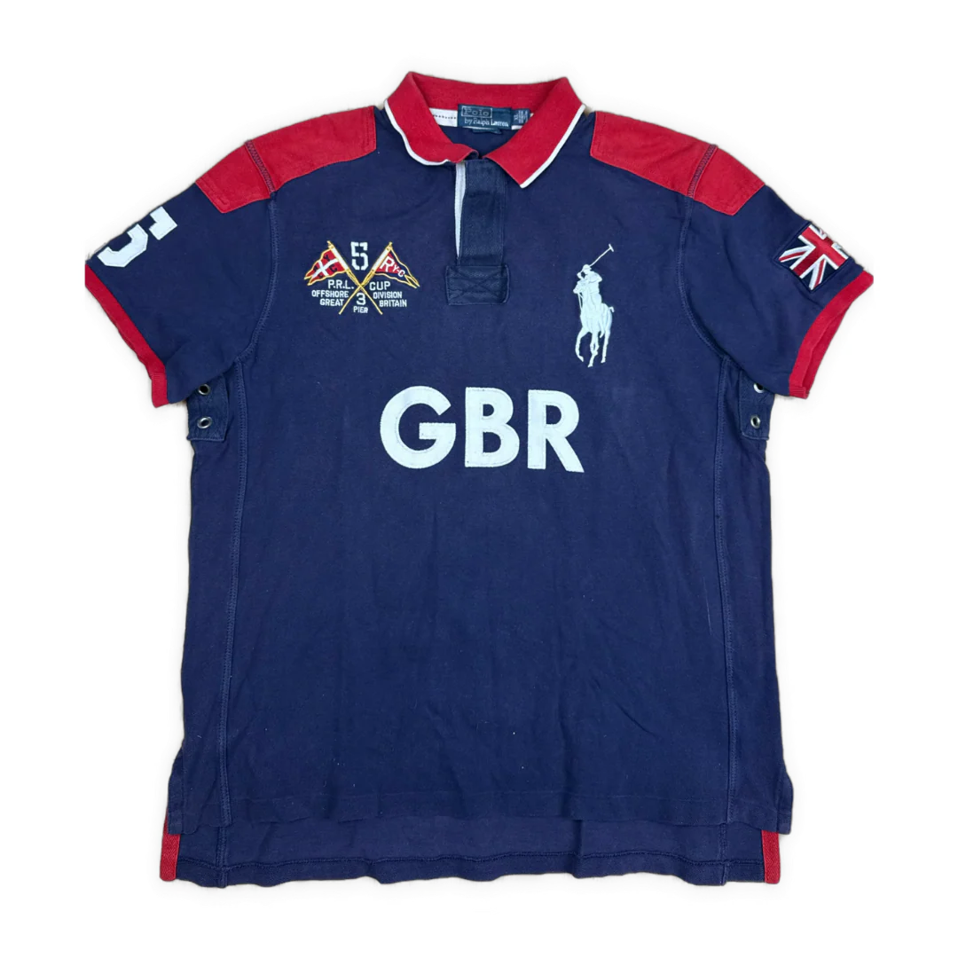 Ralph Lauren Great Britain Polo Shirt Blue
