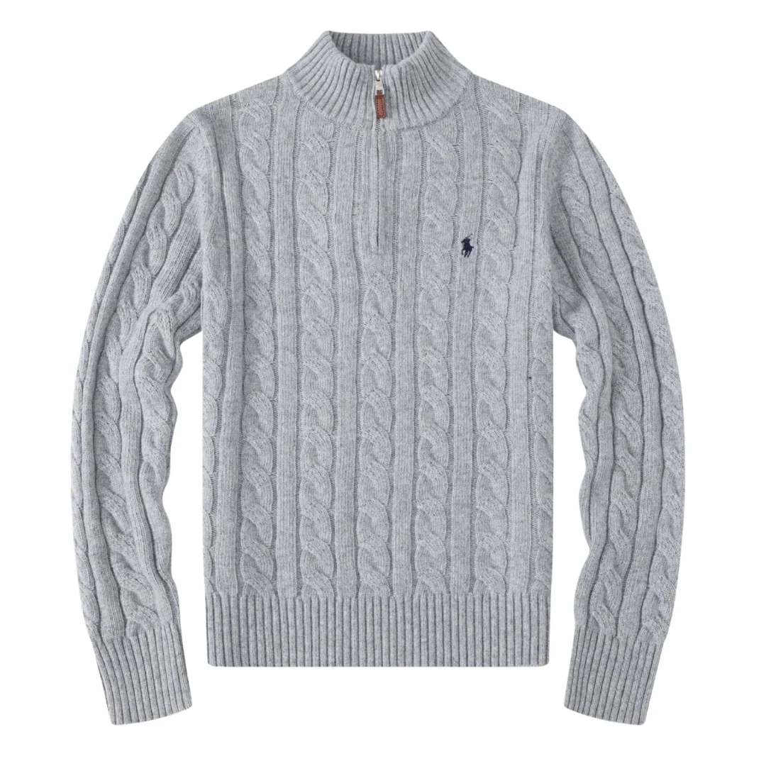 Ralph Lauren Halfzip Grey