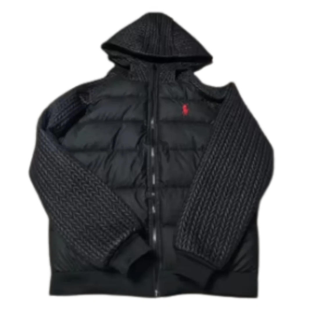 Ralph Lauren Hooded Cardigan Black