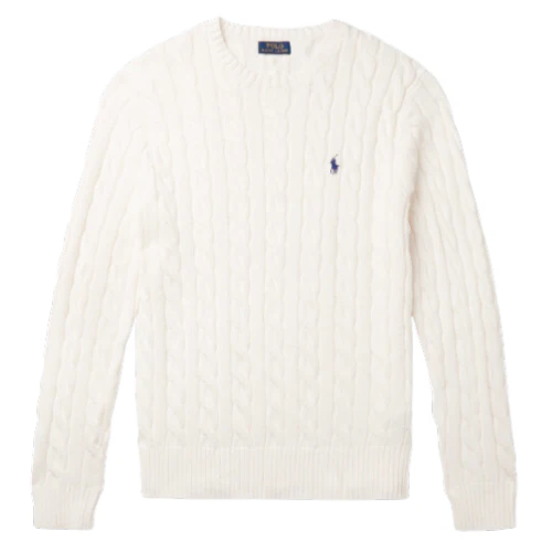 Ralph Lauren Knit Sweater White