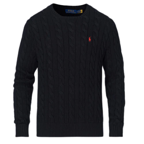 Ralph Lauren Knit Sweater Black
