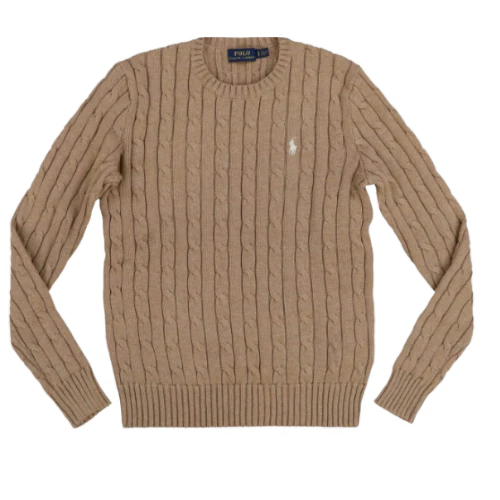 Ralph Lauren Knit Sweater Khaki