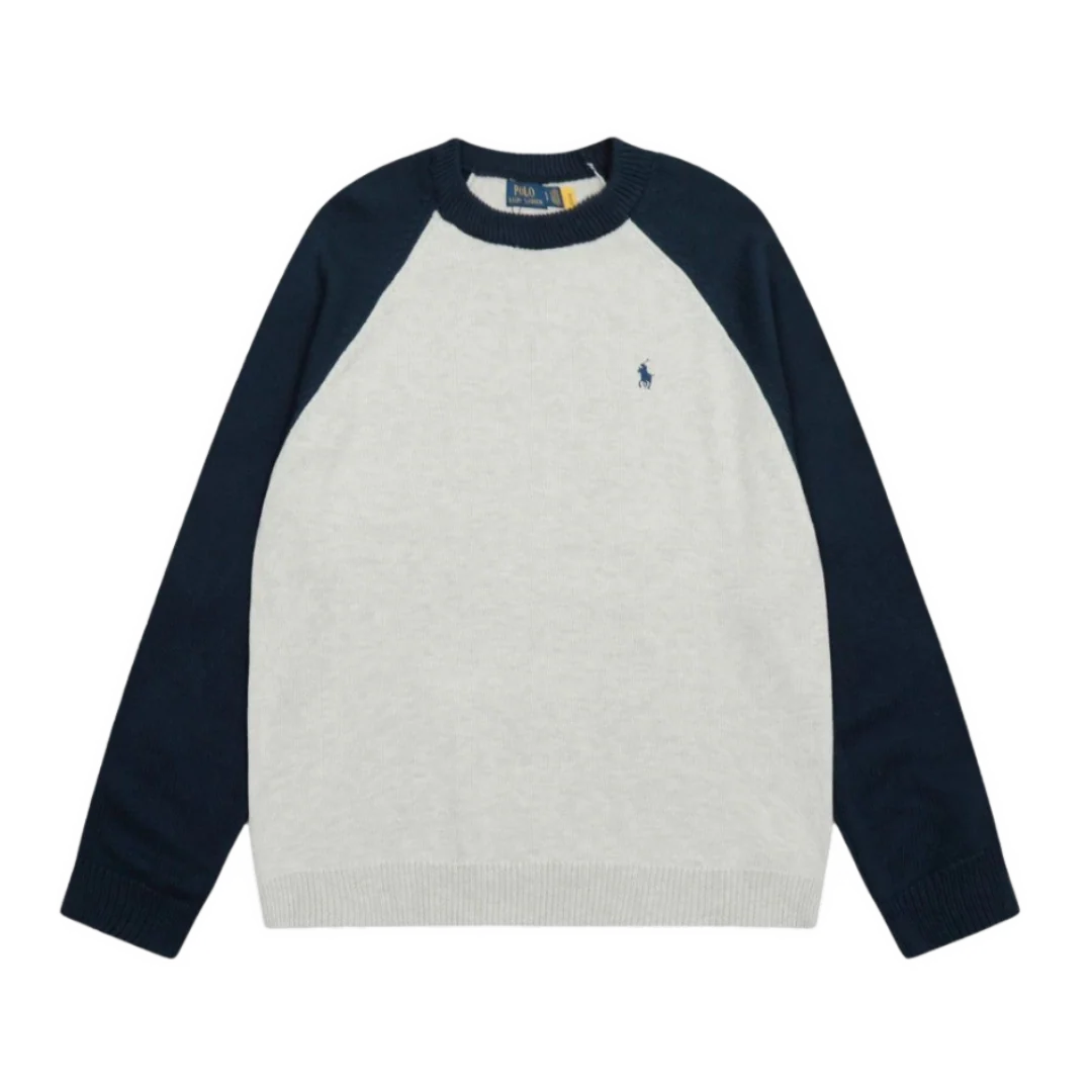 Ralph Lauren Logsleeve Blue & Grey