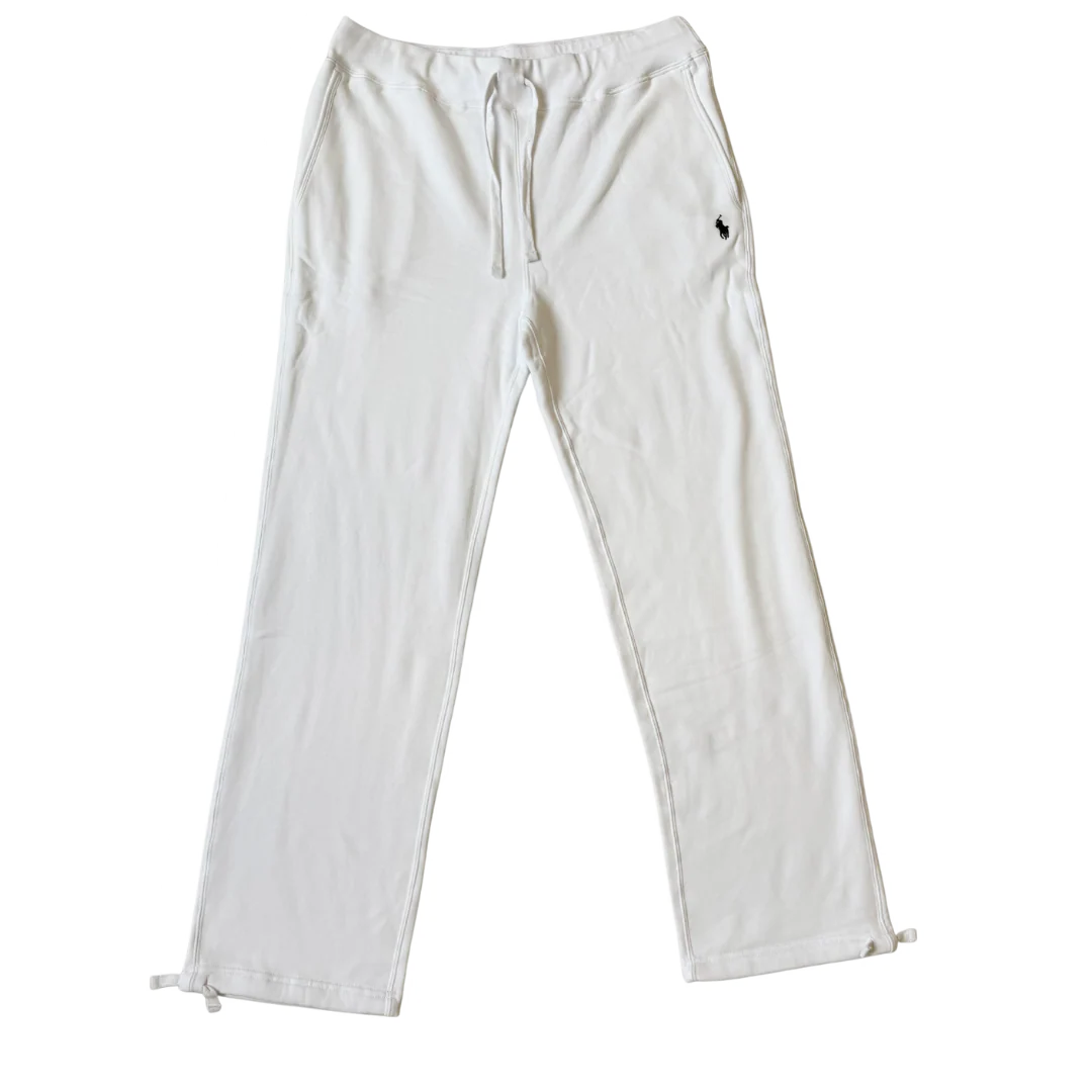 Ralph Lauren Open Leg Jogger White