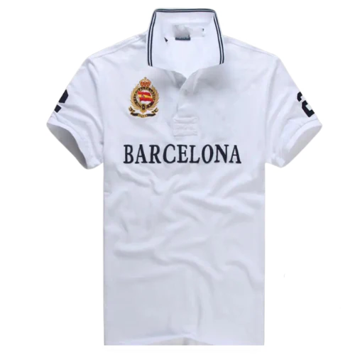 Ralph Lauren Polo Shirt Chief Keef Barcelona White