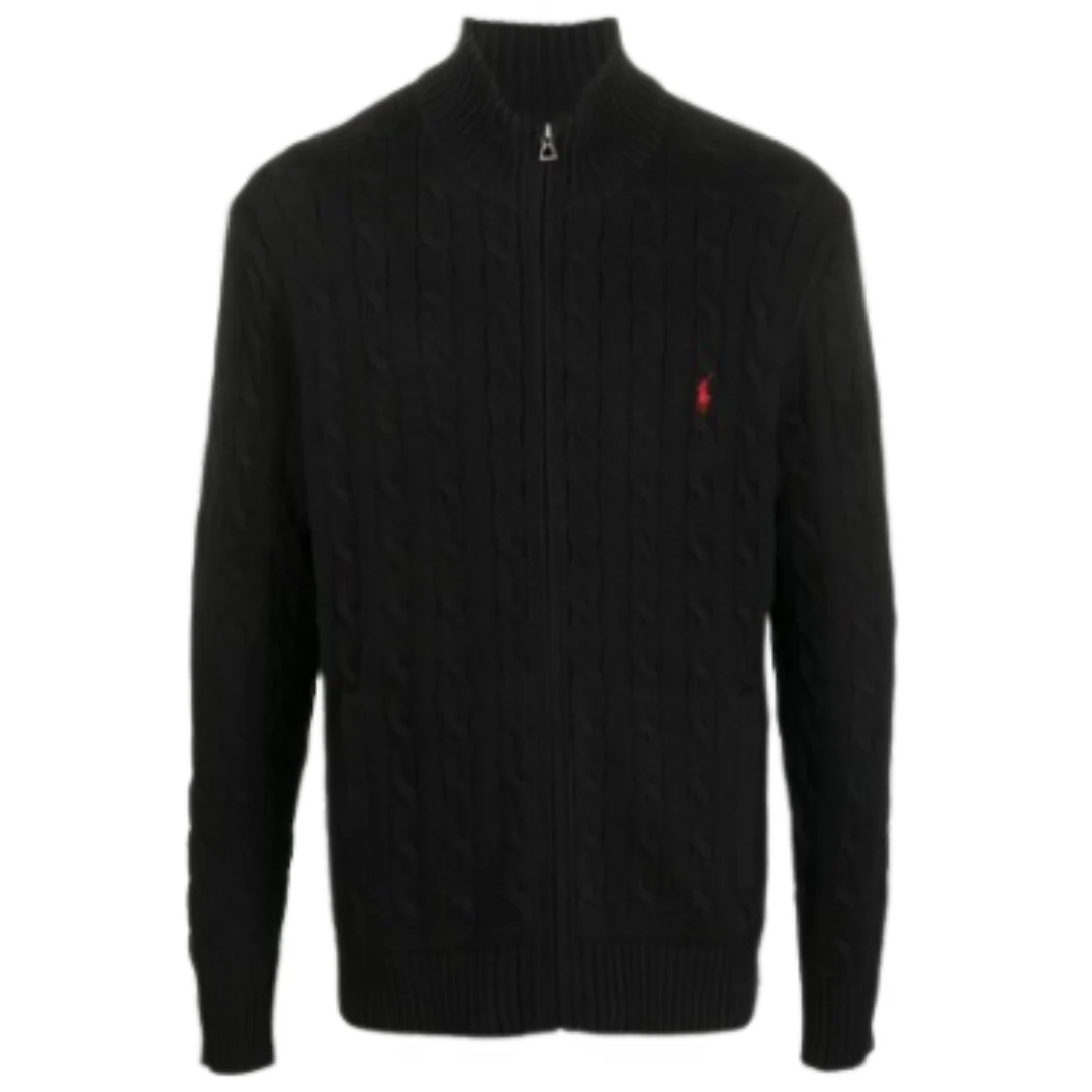 Ralph Lauren Red Icon Fullzip Black
