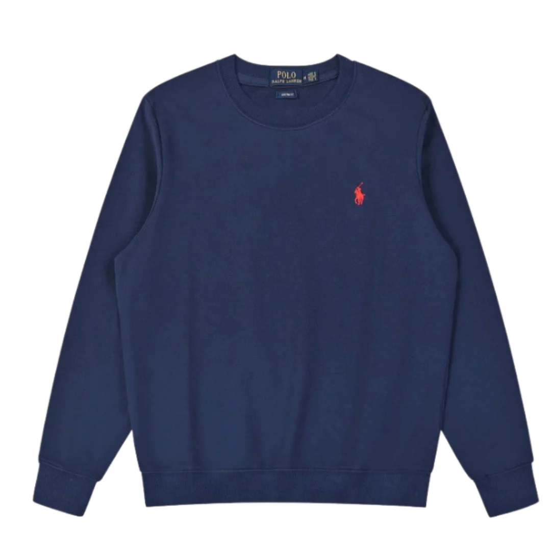 Ralph Lauren Red Icon Sweater Blue