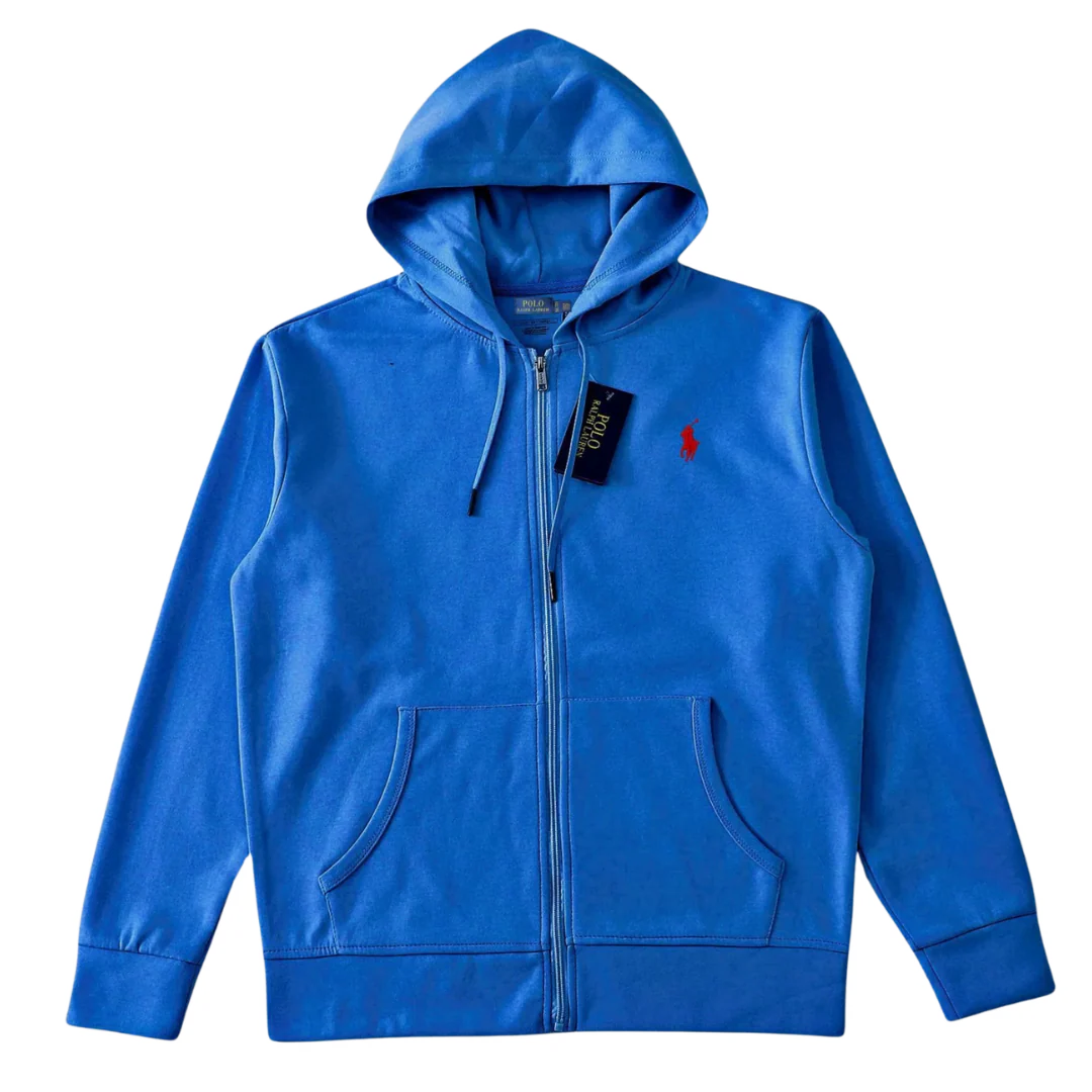 Ralph Lauren Red Icon Zipper Blue