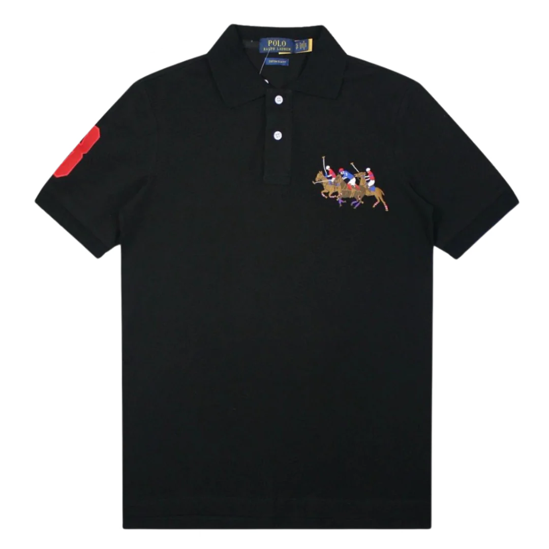Ralph Lauren Two Rider 8 Polo Shirt Blue