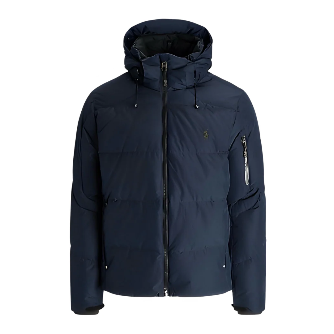 Ralph Lauren Water Reflective Puffer Jacket Blue
