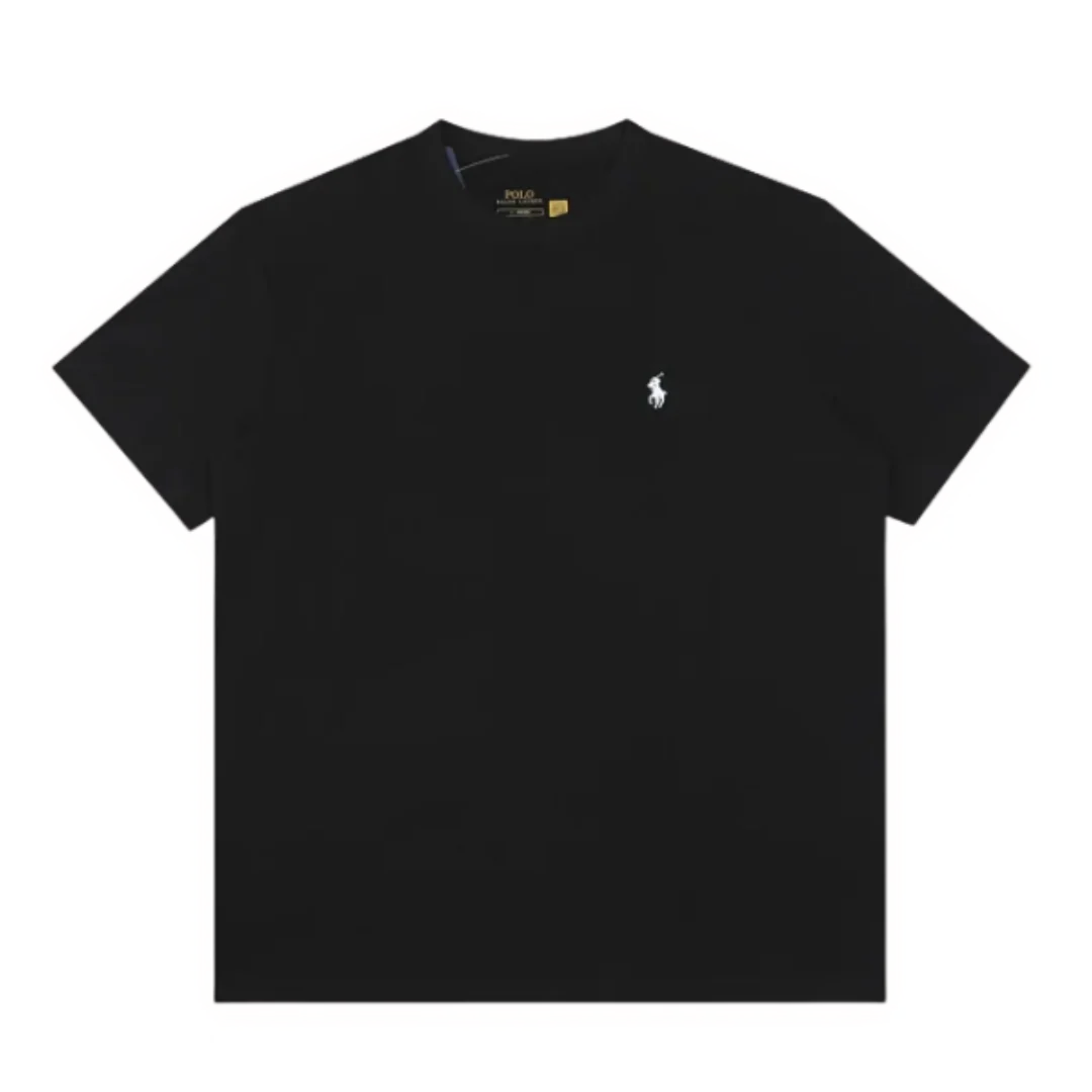 Ralph Lauren White Icon T-Shirt Black