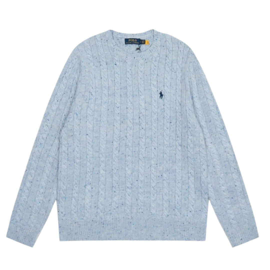 Ralph Lauren Wool Sweater Light Blue