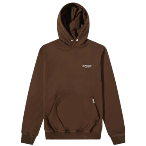 Represent Basic Hoodie Brown