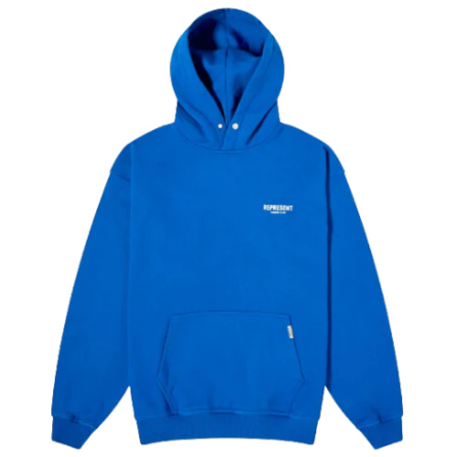 Represent Basic Hoodie Diamond Blue