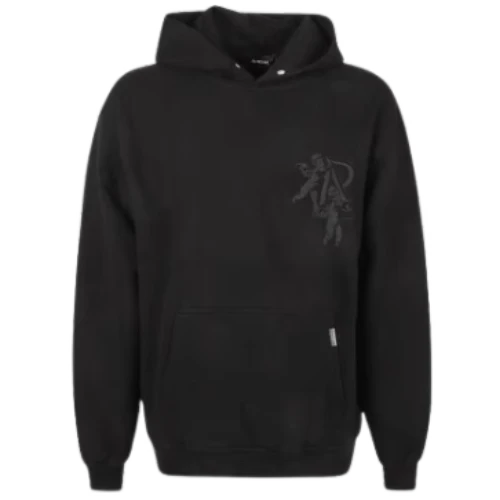 Represent Hoodie Angel Baby Print Black