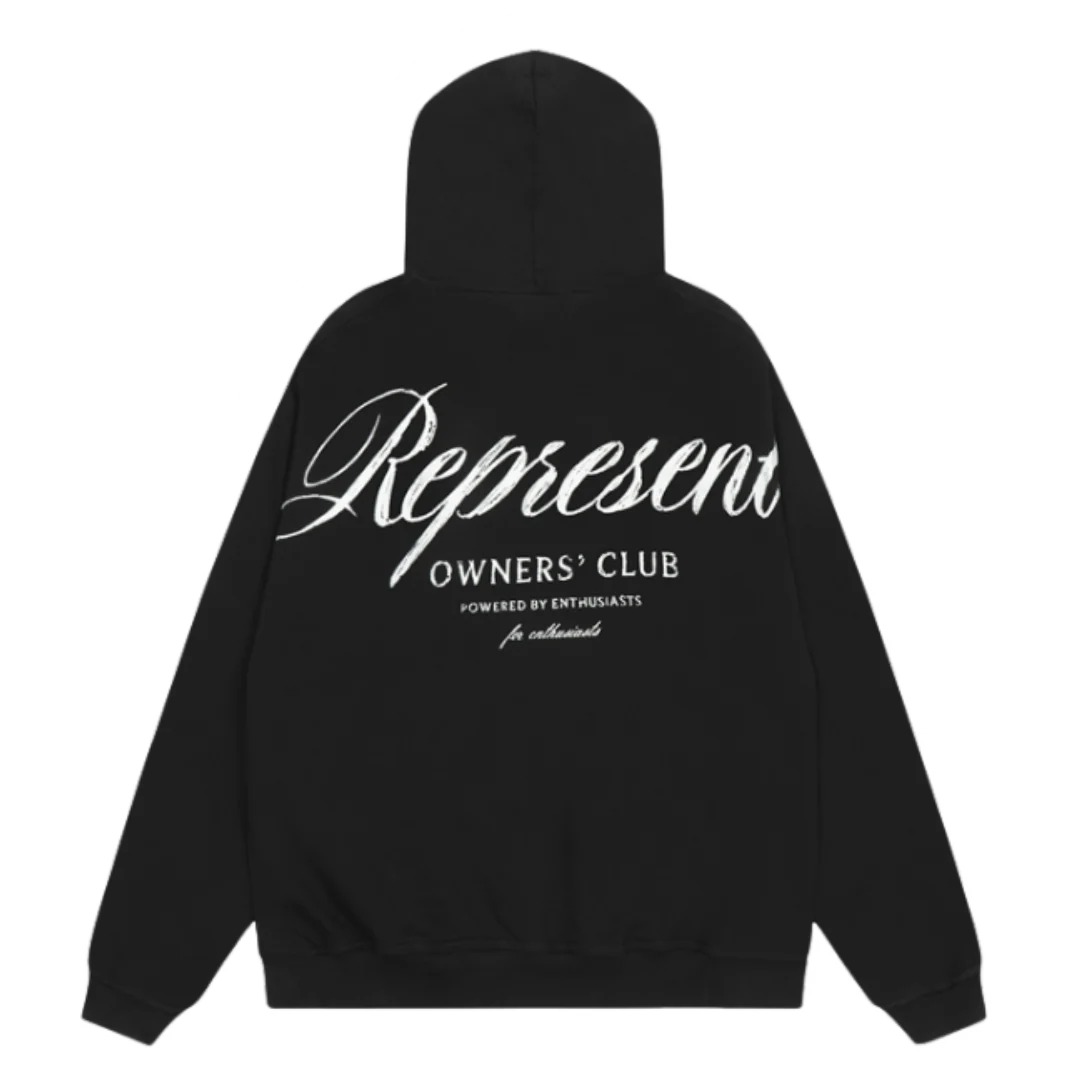 Represent Owners Club Hoodie Black