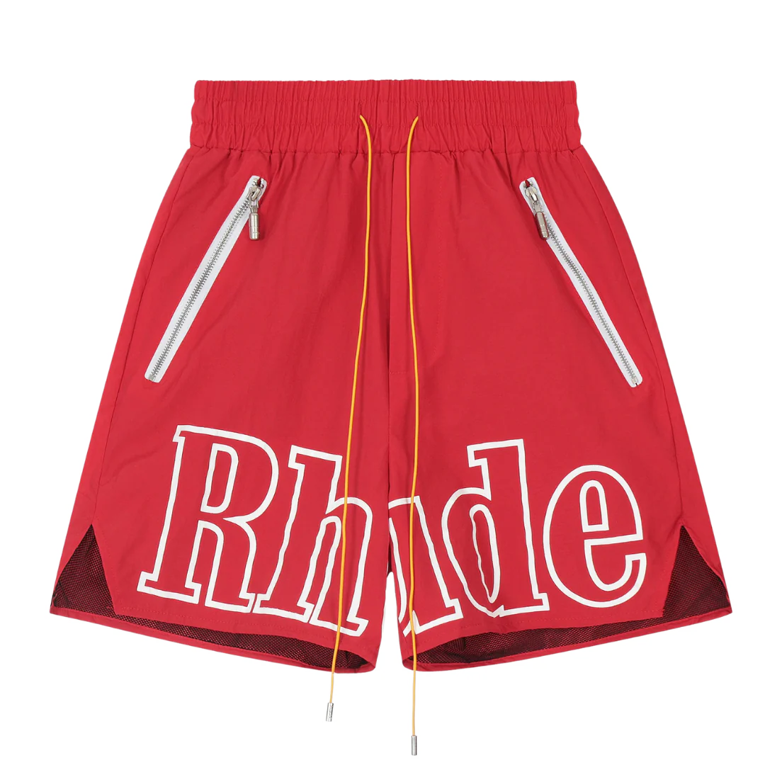 Rhude Shorts Red