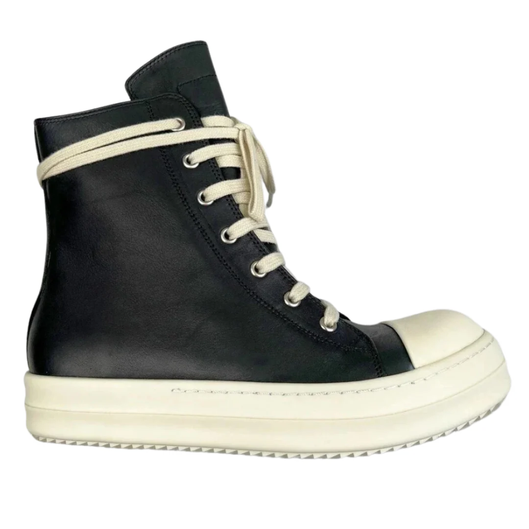 Rick Owens High Top Sneaker Black