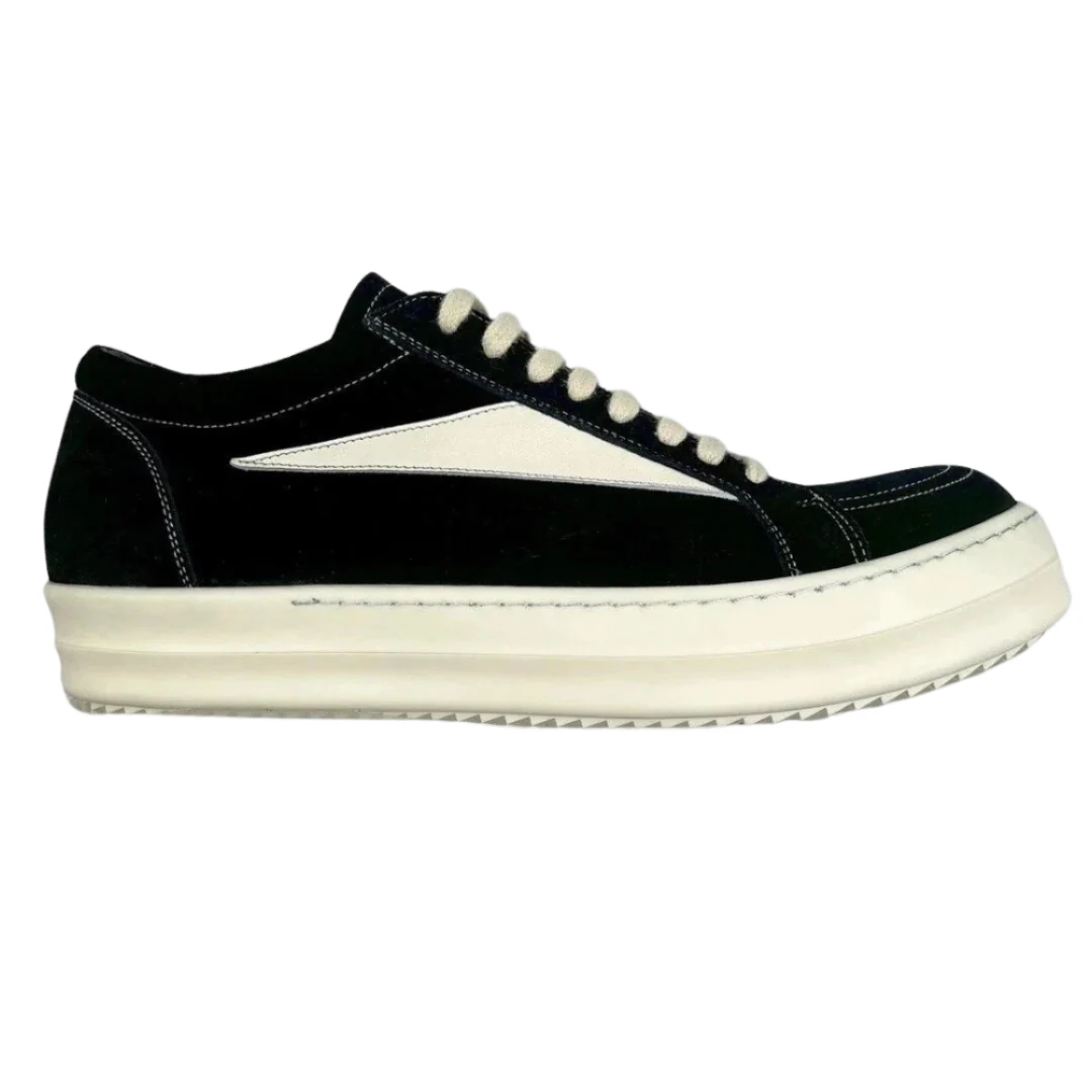 Rick Owens Porterville Vintage Low Milk `Black Nubuck