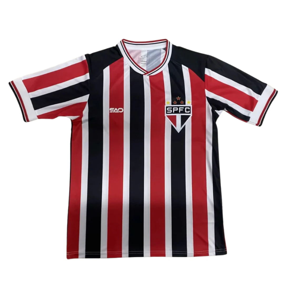 Sao Paolo 24/25 Away Jersey Red & Black
