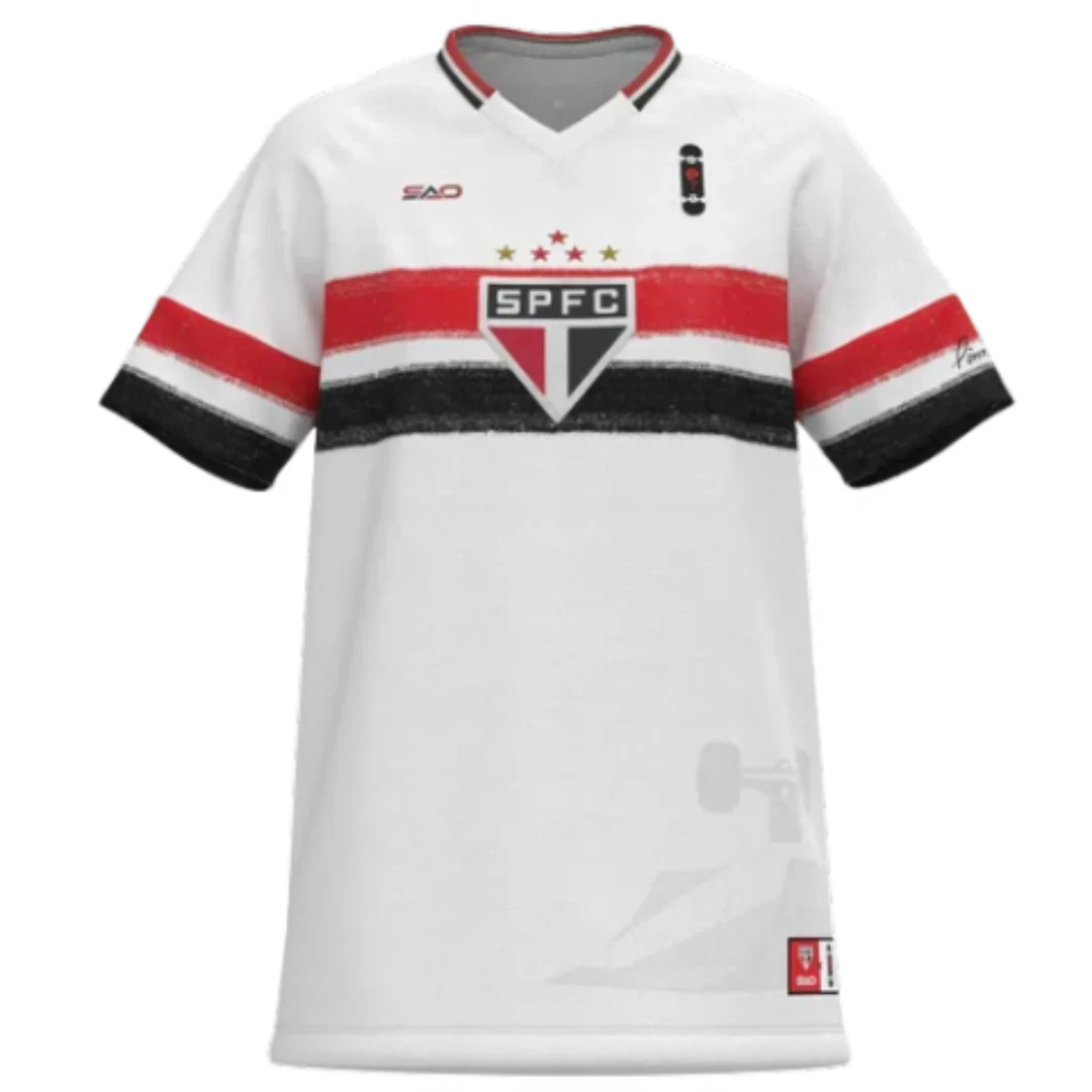 Sao Paolo 24/25 Home Jersey White