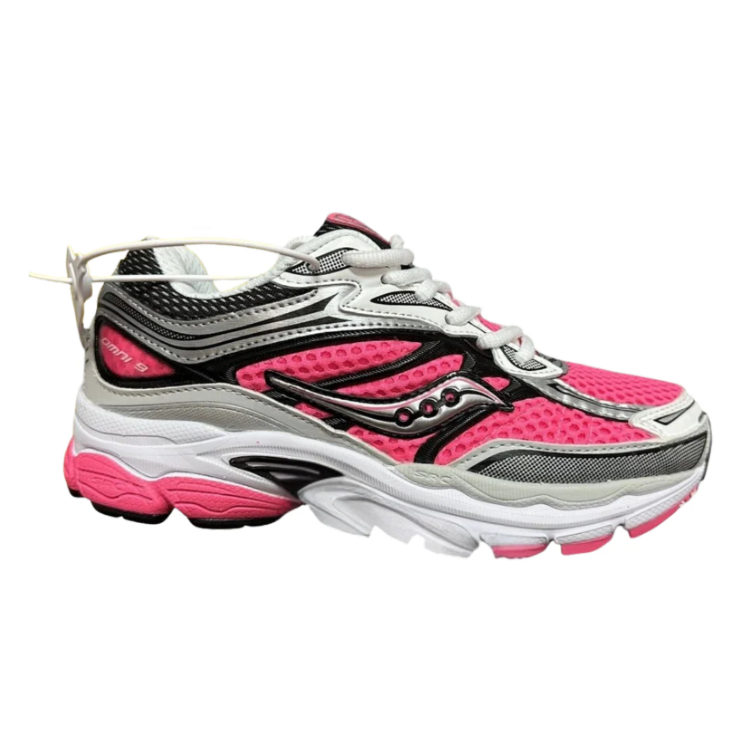 Saucony ProGrid Omni 9 Pink & Silver