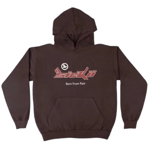 Sicko Vintage Hoodie Brown
