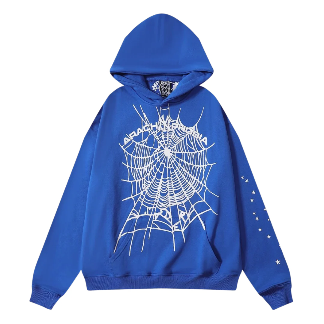 Sp5der Arachnophobia Hoodie Blue