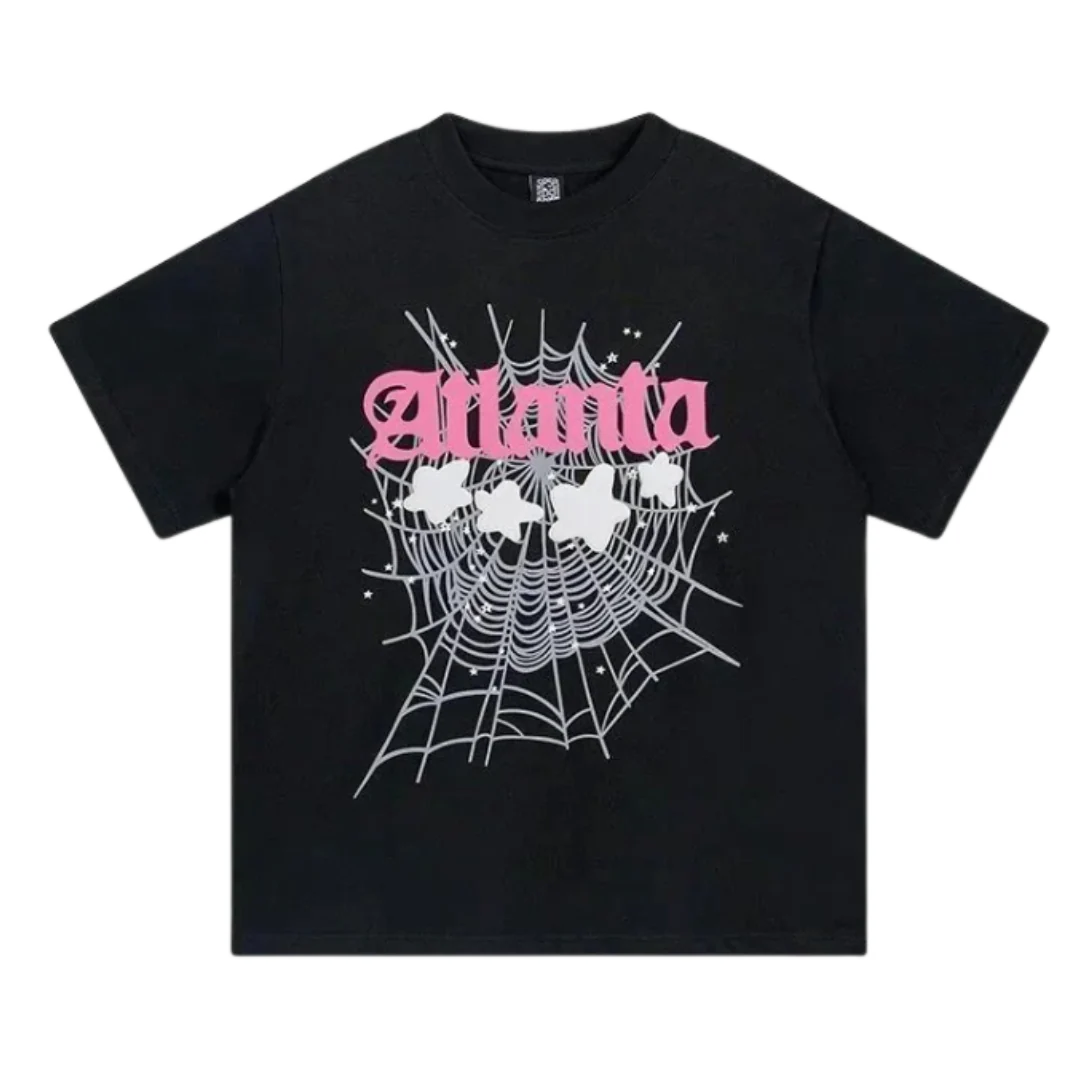 Sp5der Atlanta T-Shirt Black