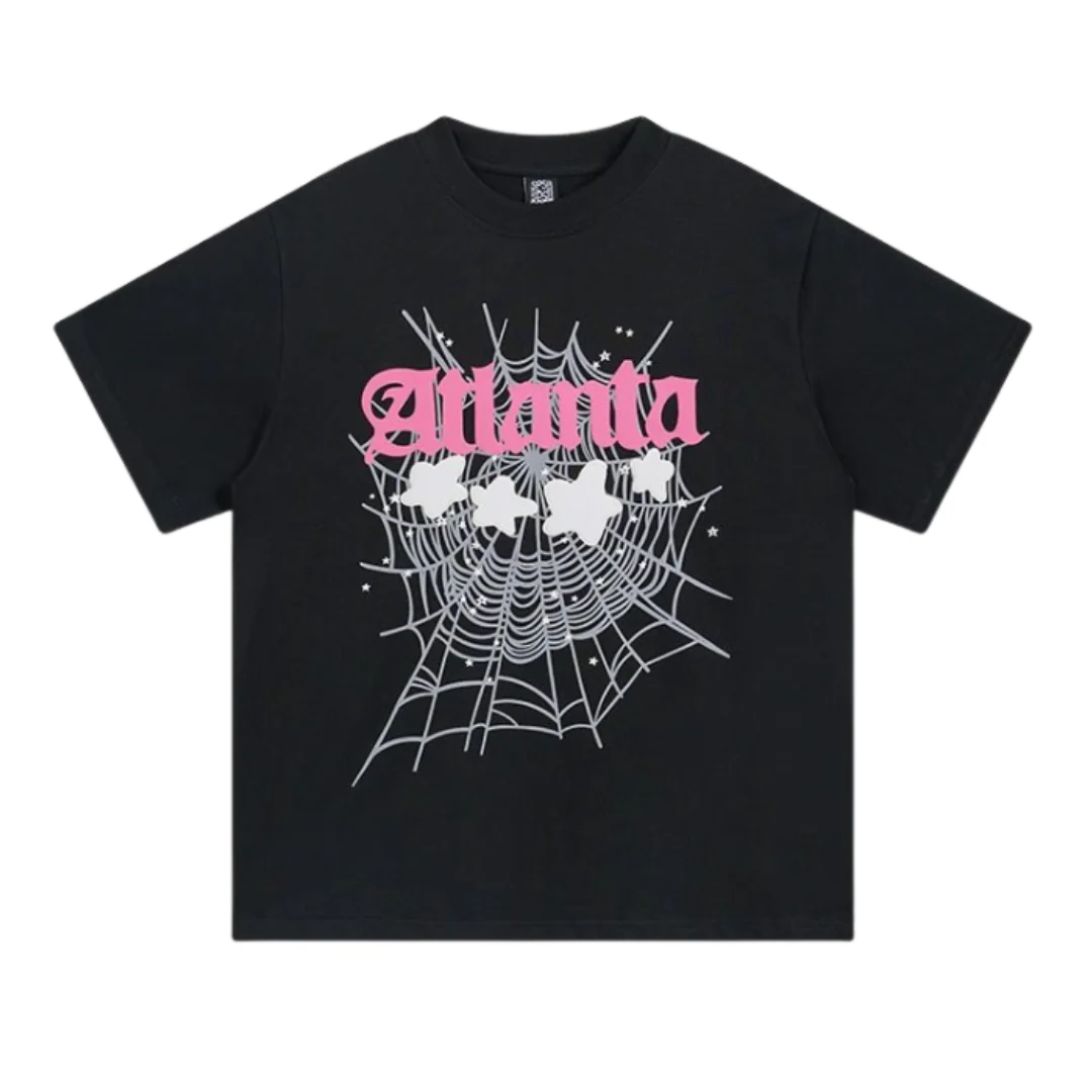 Sp5der Atlanta T-Shirt Black