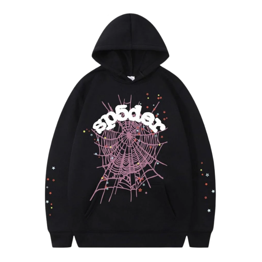 Sp5der Hoodie Black