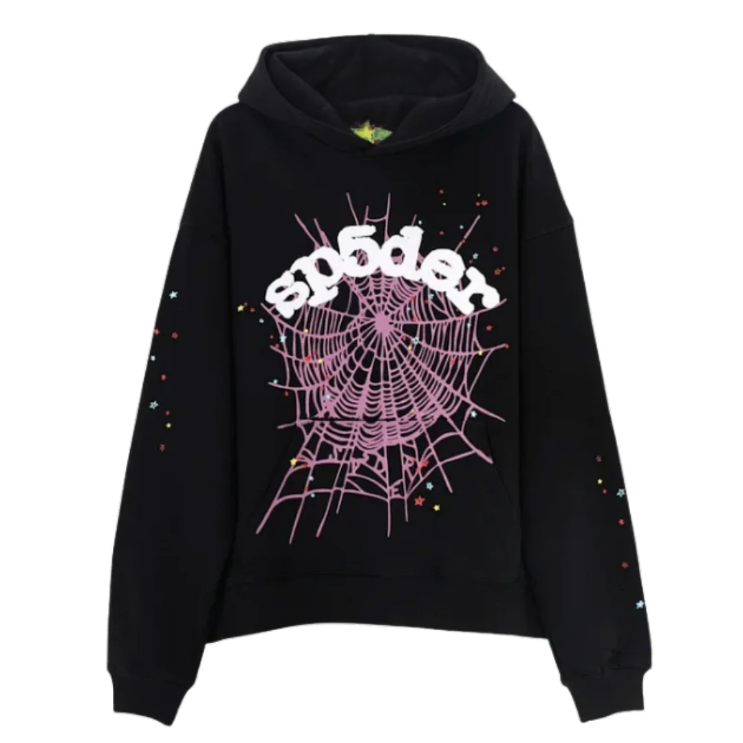 Sp5der Hoodie Black