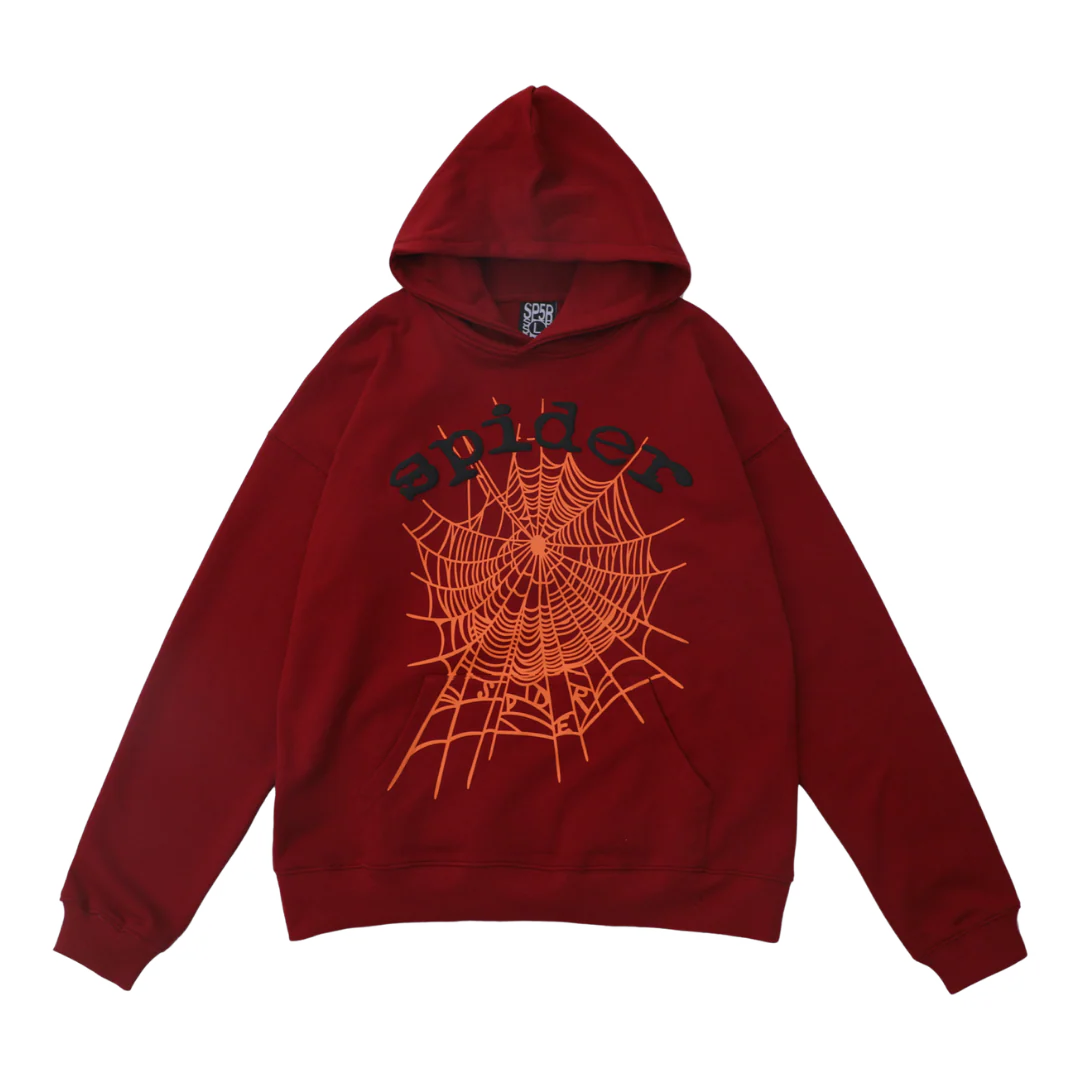 Sp5der Hoodie Red