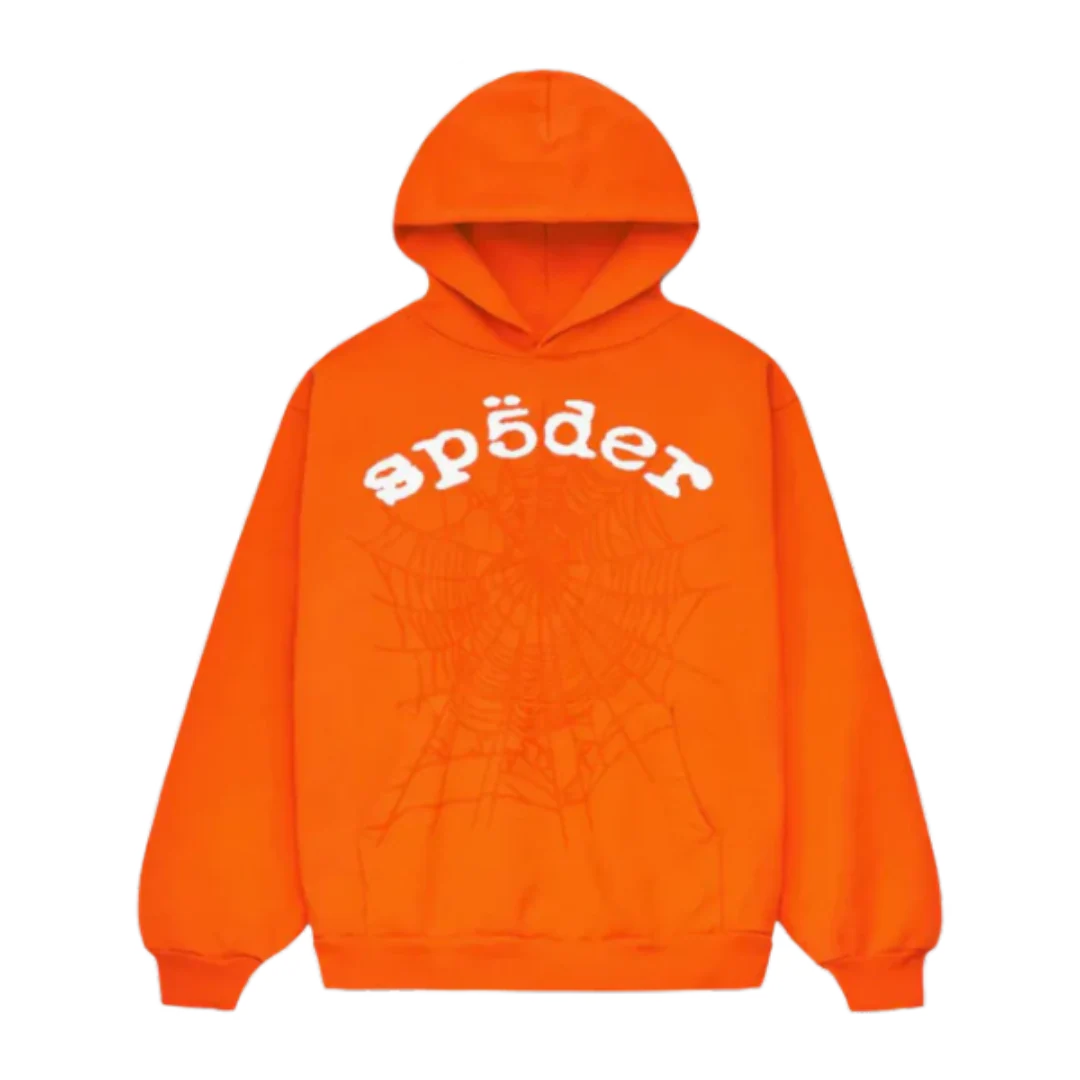 Sp5der Hoodie Orange