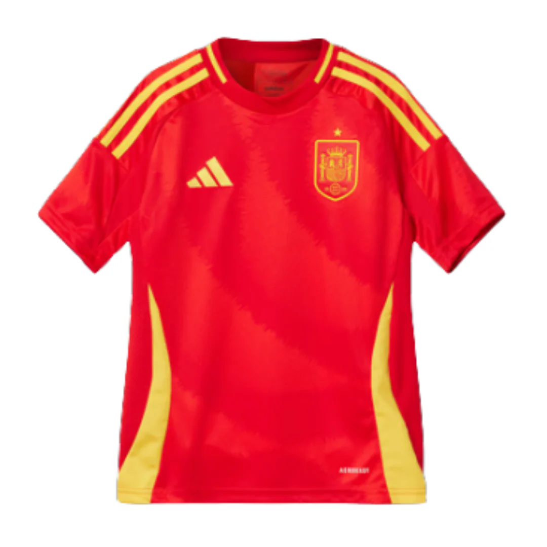 Spain 2024 Home Jersey Red