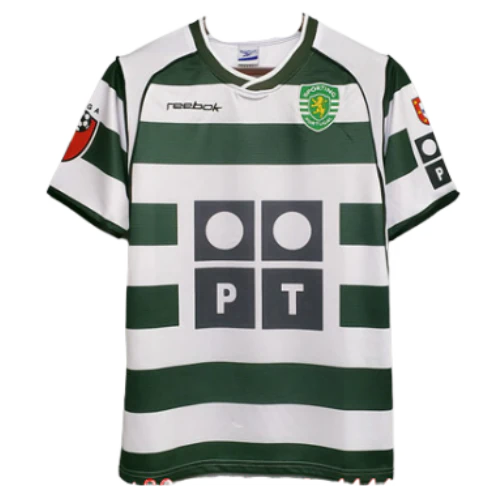 Sporting CP Lissabon 2001-02 Retro Home Jersey