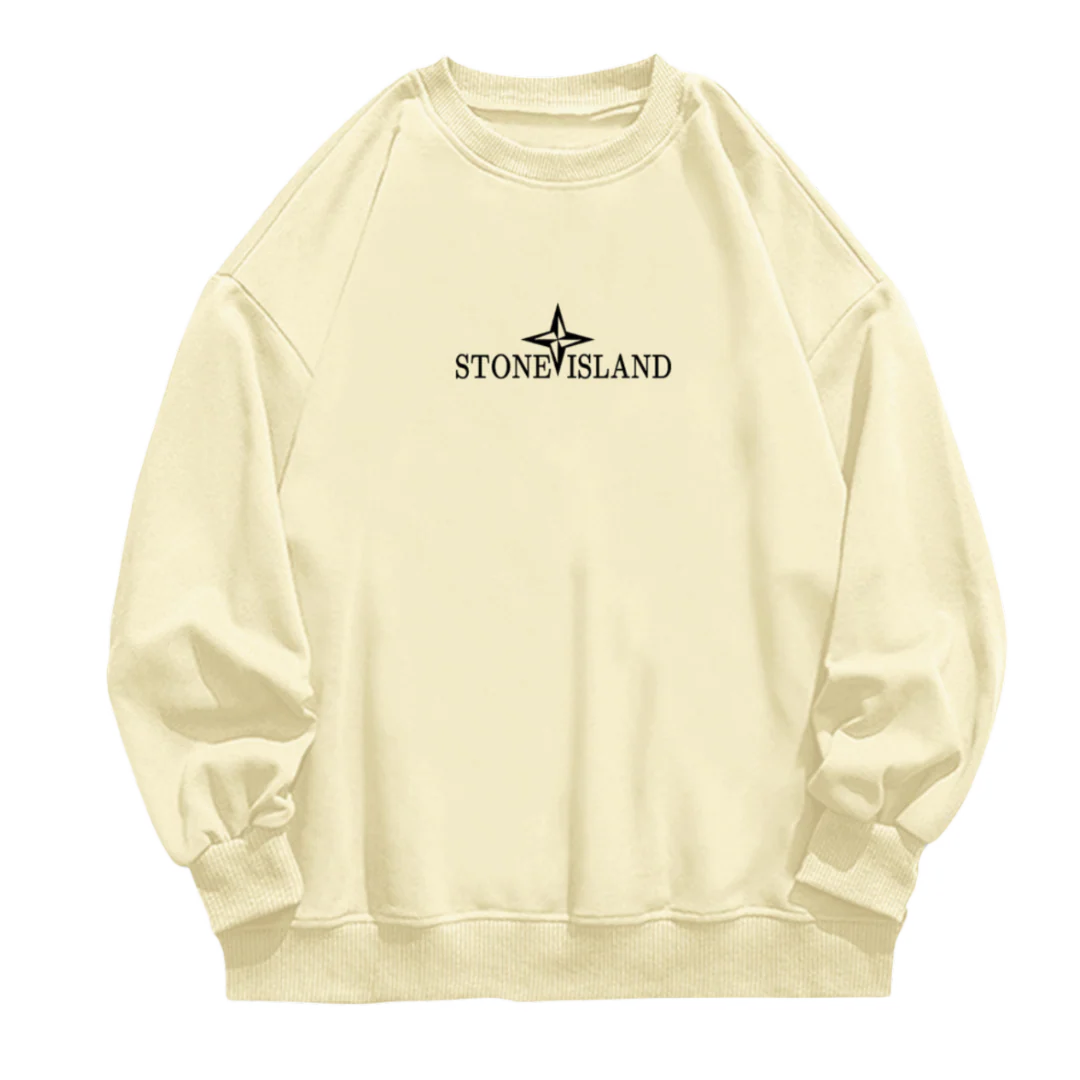 Stone Island Baggy Sweater Creme