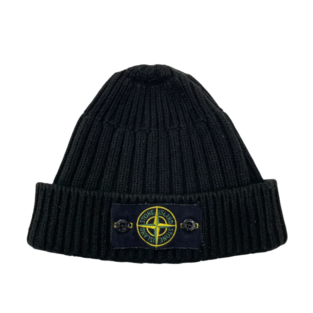 Stone Island Beanie Black