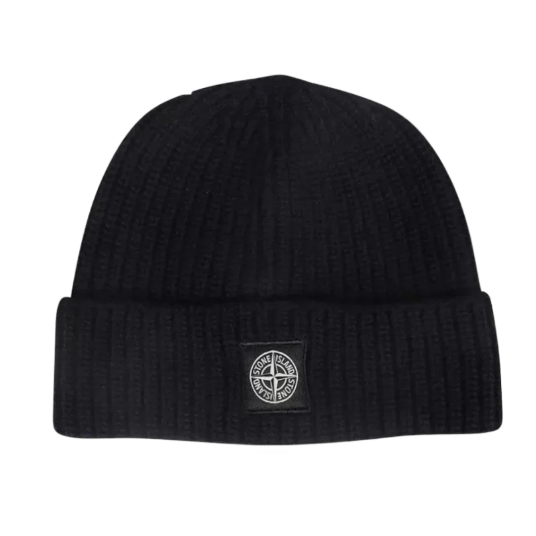 Stone Island Beanie Black
