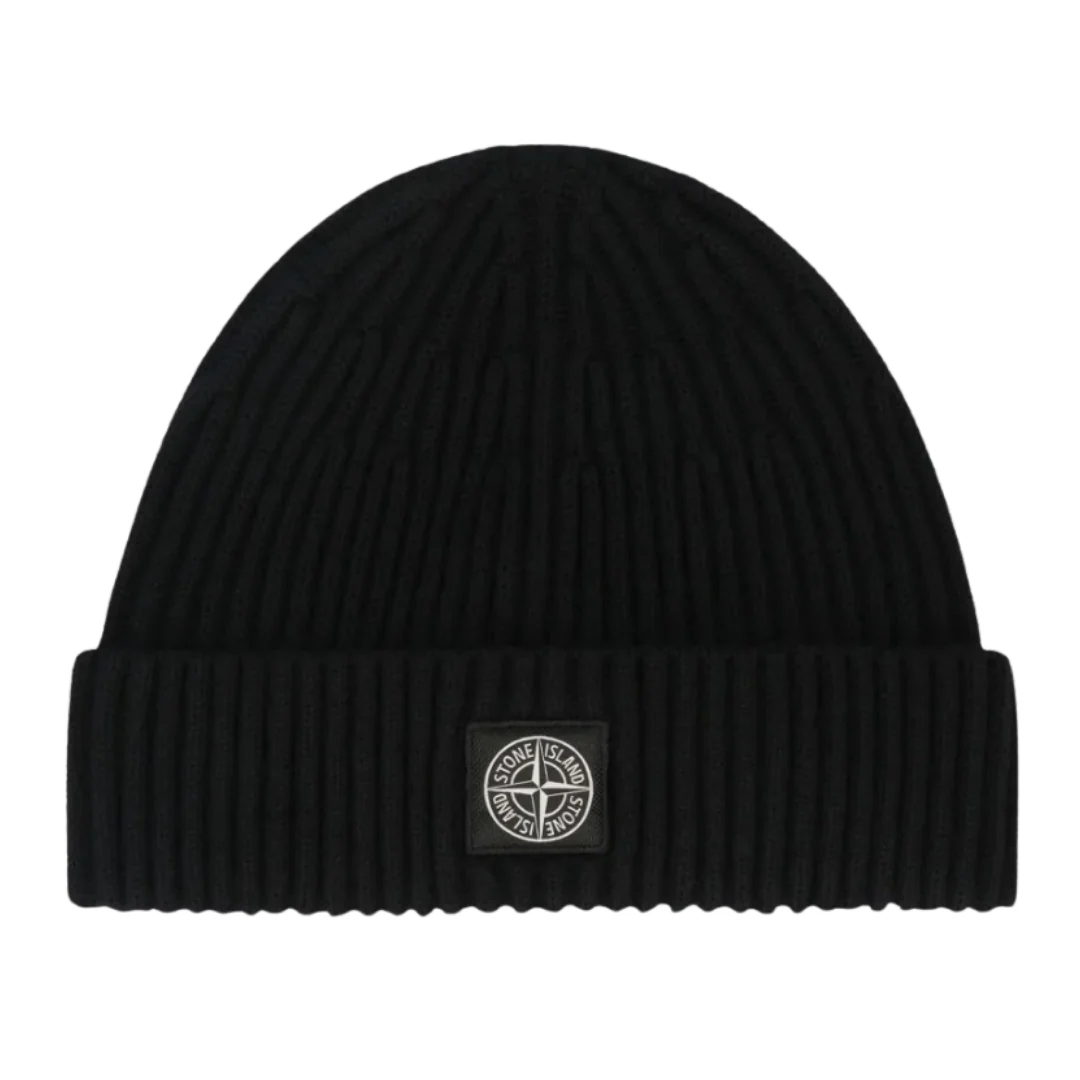 Stone Island Beanie Black