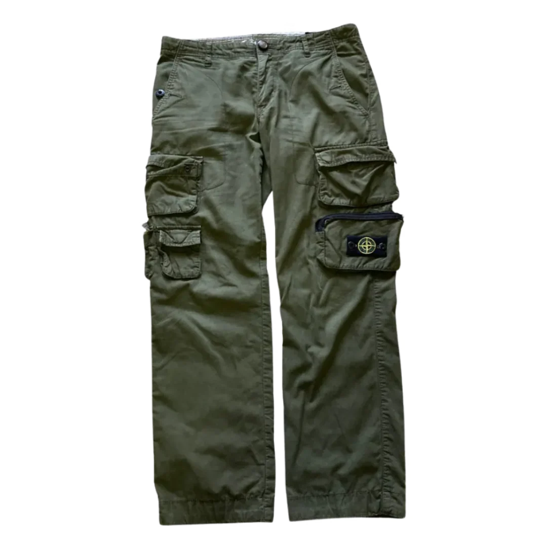 Stone Island Cargo Pants Army Green